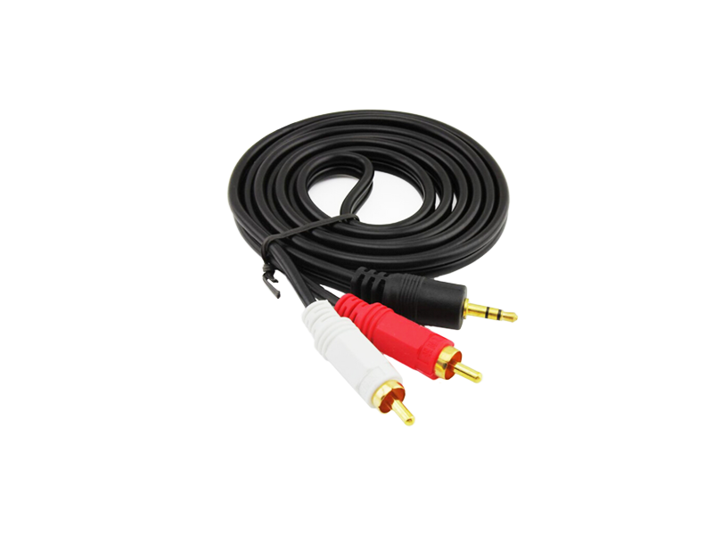 3.5mm Male Stereo to 2 RCA Male Cable 1.5m - Image 2